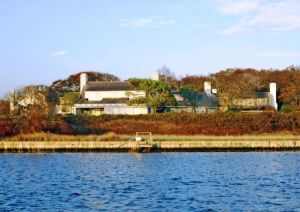Oyster Island property of Bunny Mellon in Cape Cod